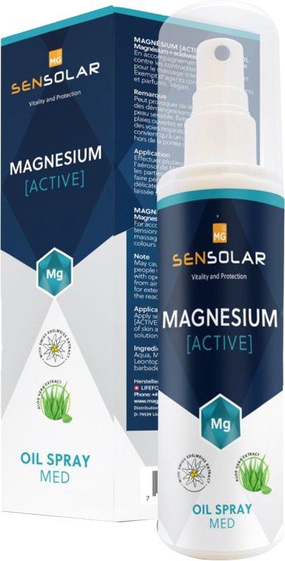Sensolar Magnésium Active Oil Spray MED 100ml