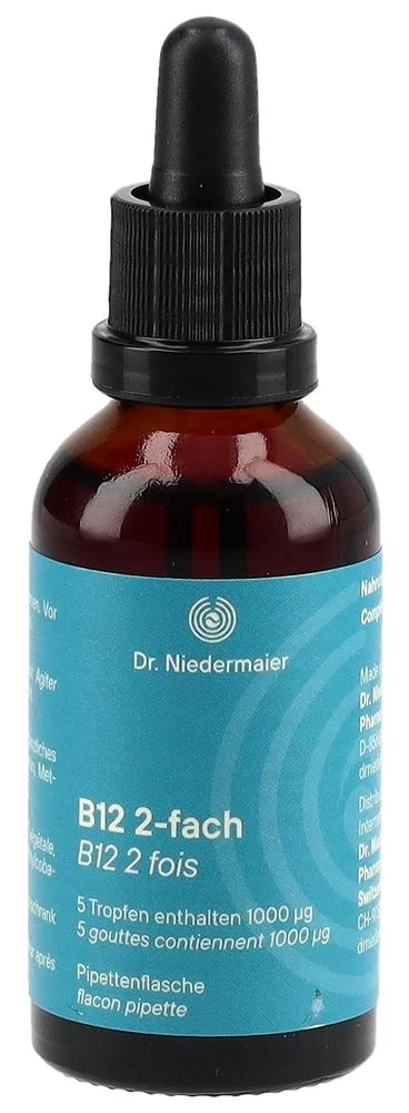 Dr. Niedermaier B12 double flacon en verre 50ml