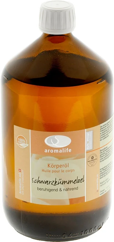 NaturKraftWerke Huile de cumin noir Demeter 1 l