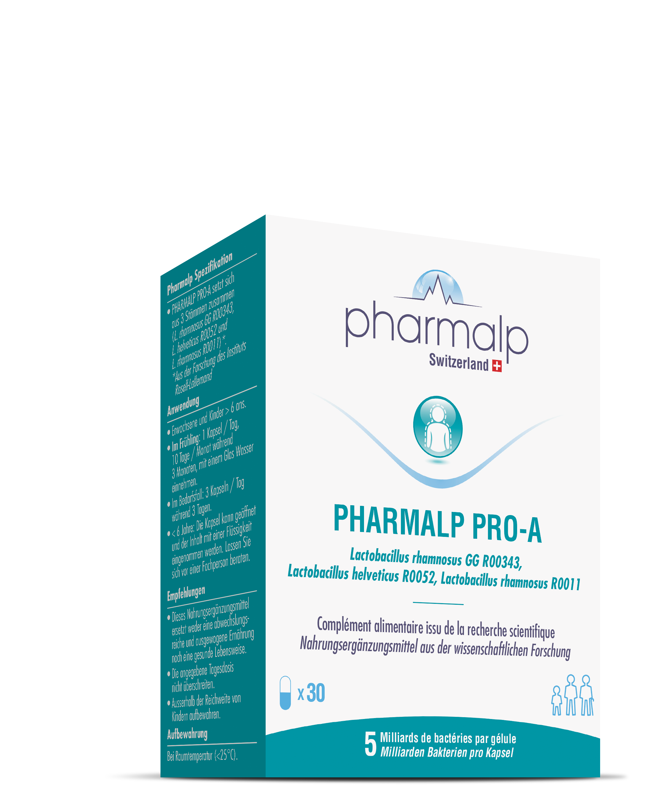 Pharmalp PRO-A Probiotiques en gélules 30 pièces Pharmalp PRO-A Probiotiques en gélules 30 pièces