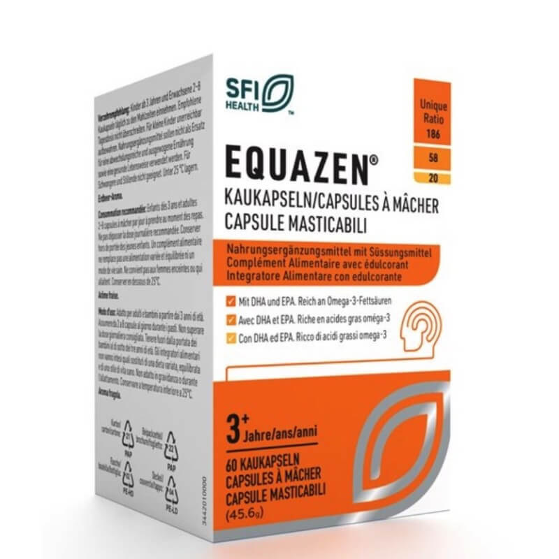 Equazen gélules à mâcher masticabili 60 pièces