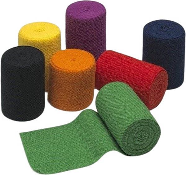 WERO SWISS Elasticolor El Bind 5mx4cm rouge 10 pièces