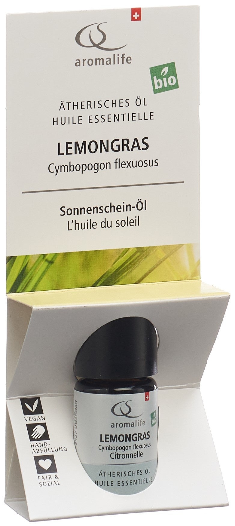 Aromalife TOP Huile essentielle de Lemongrass BIO Fl 5ml Aromalife TOP Huile essentielle de Lemongrass BIO Fl 5ml