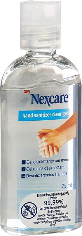 3M Nexcare Gel désinfectant pour les mains Fl 75ml 3M Nexcare Gel désinfectant pour les mains Fl 75ml