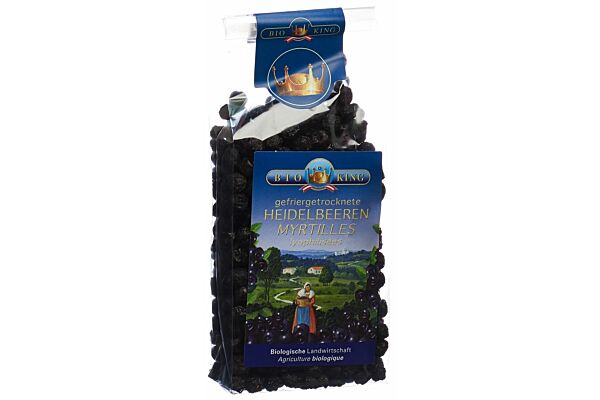 Myrtilles lyophilisées BioKing 40g Myrtilles lyophilisées BioKing 40g