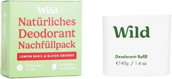 Recharge déodorant stick WILD Lemon Basil 40g