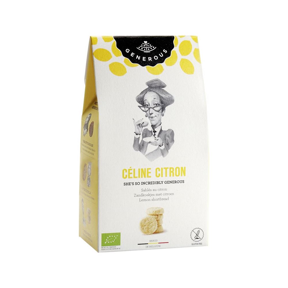 GENEROUS Céline Citron Sablés glutenfr 100g