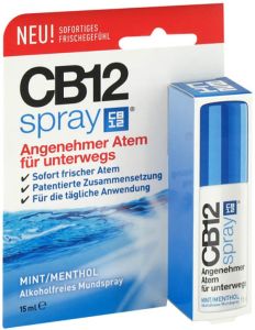 CB12 Spray Menthe/Menthol 15ml CB12 Spray Menthe/Menthol 15ml