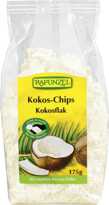 Chips de coco Rapunzel HiH Btl 175g Chips de coco Rapunzel HiH Btl 175g