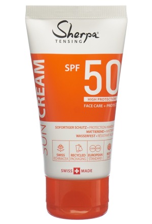 Sherpa Tensing Crème solaire SPF50 50ml Sherpa Tensing Crème solaire SPF50 50ml