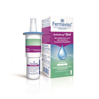 Fermavisc SafeDrop Gel Gtt Opht 0.3 % 10ml Fermavisc SafeDrop Gel Gtt Opht 0.3 % 10ml