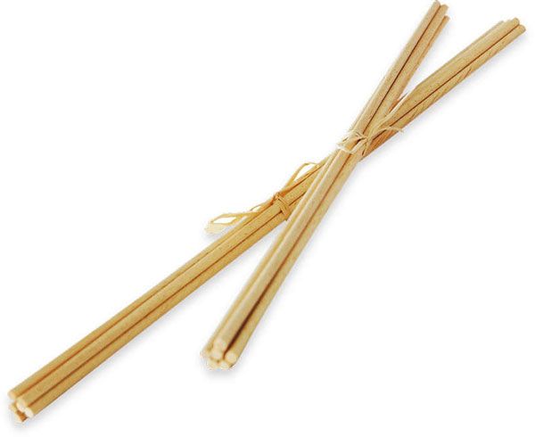ESSENCE OF NATURE Bâtonnets en bois 25cm 6 pièces