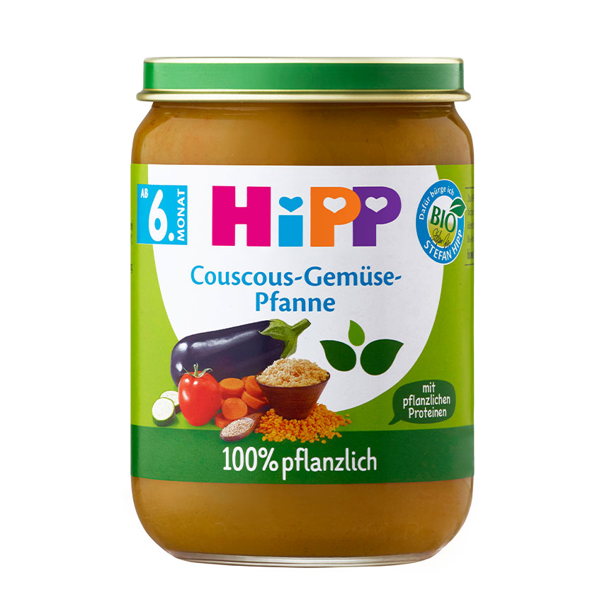 HIPP Poêlée de légumes au couscous bio (nouveau) 190g