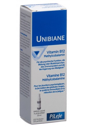 UNIBIANE Vitamine B12 Spray 20ml UNIBIANE Vitamine B12 Spray 20ml