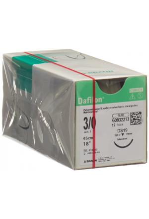 DAFILON 45cm bleu DS 19 3-0 12 pièces