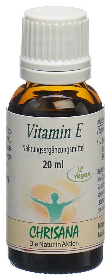 CHRISANA Vitamine E Fl 20ml CHRISANA Vitamine E Fl 20ml