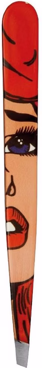 Hausmann Pincette oblique Graffiti rouge