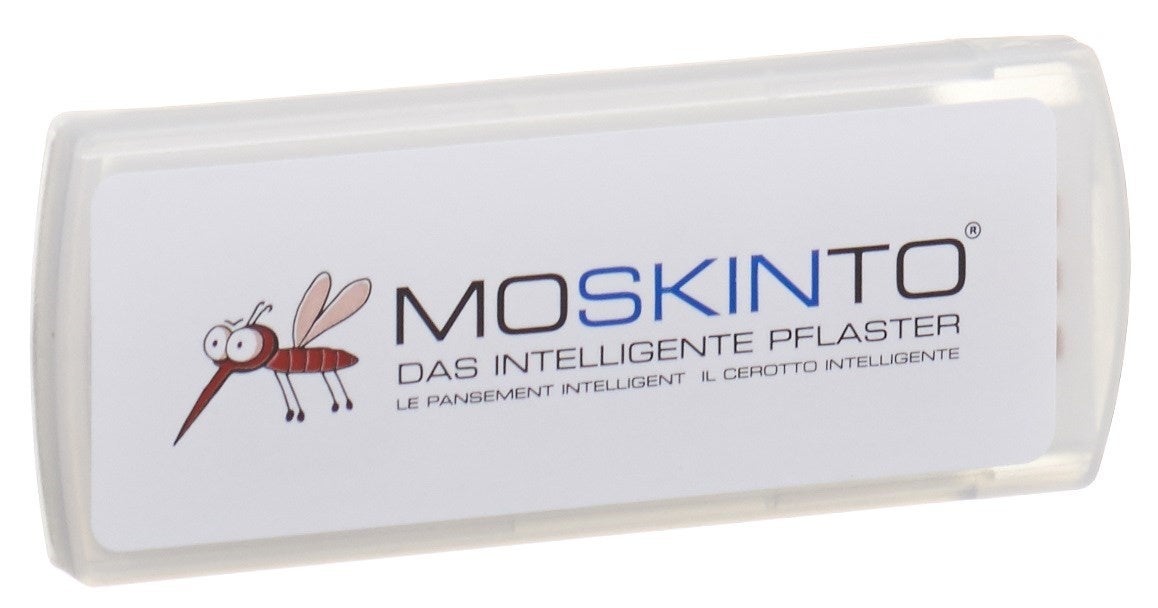 MOSKINTO Pansements pour piqûres d'insectes boîte coulissante 24 pièces MOSKINTO Pansements pour piqûres d'insectes boîte coulissante 24 pièces