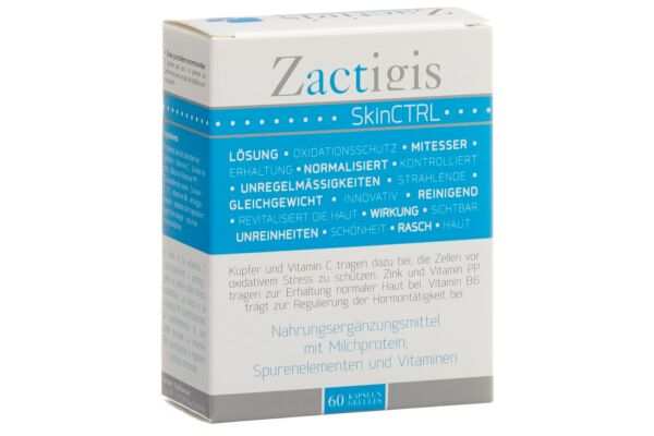 Zactigis® SkinCTRL Gélules 60 pièces