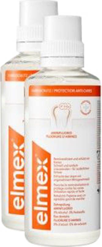 elmex eau dentaire PROTECTION CARIES Duo 2 x 400ml