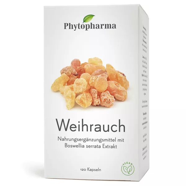 Gélules d'encens Phytopharma 120 pièces Gélules d'encens Phytopharma 120 pièces