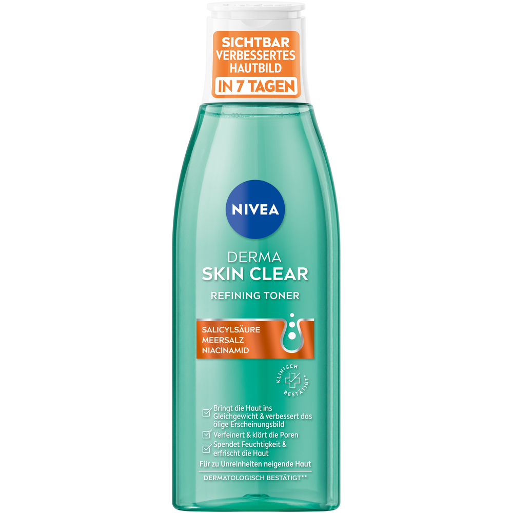 Lotion tonique Nivea Derma Skin Clear (nouveau) 200ml Lotion tonique Nivea Derma Skin Clear (nouveau) 200ml