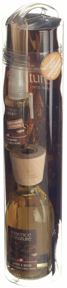 ESSENCE OF NATURE Bâtons Ambre & Bois 250ml ESSENCE OF NATURE Bâtons Ambre & Bois 250ml