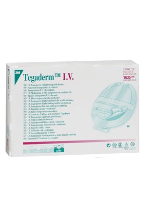 3M TEGADERM IV pour cathéter 8.5x10.5cm 50 pièces