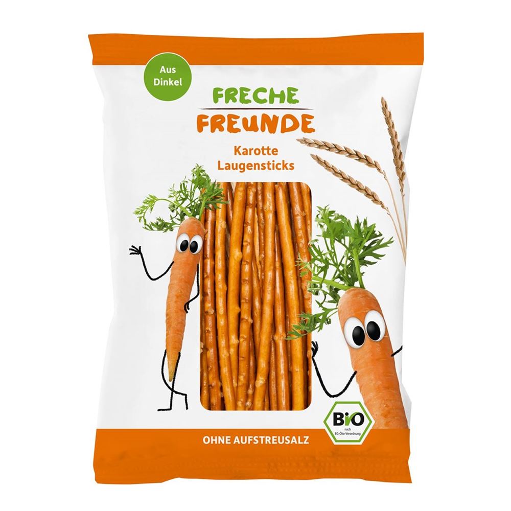 FRECHE FREUNDE bâtonnets de lessive carotte Btl 75g