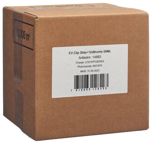 Evian Clip Strip + 12 Brumisateur 50ml