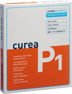 Curea P1 Superabsorbant 10x10cm 10 pièces