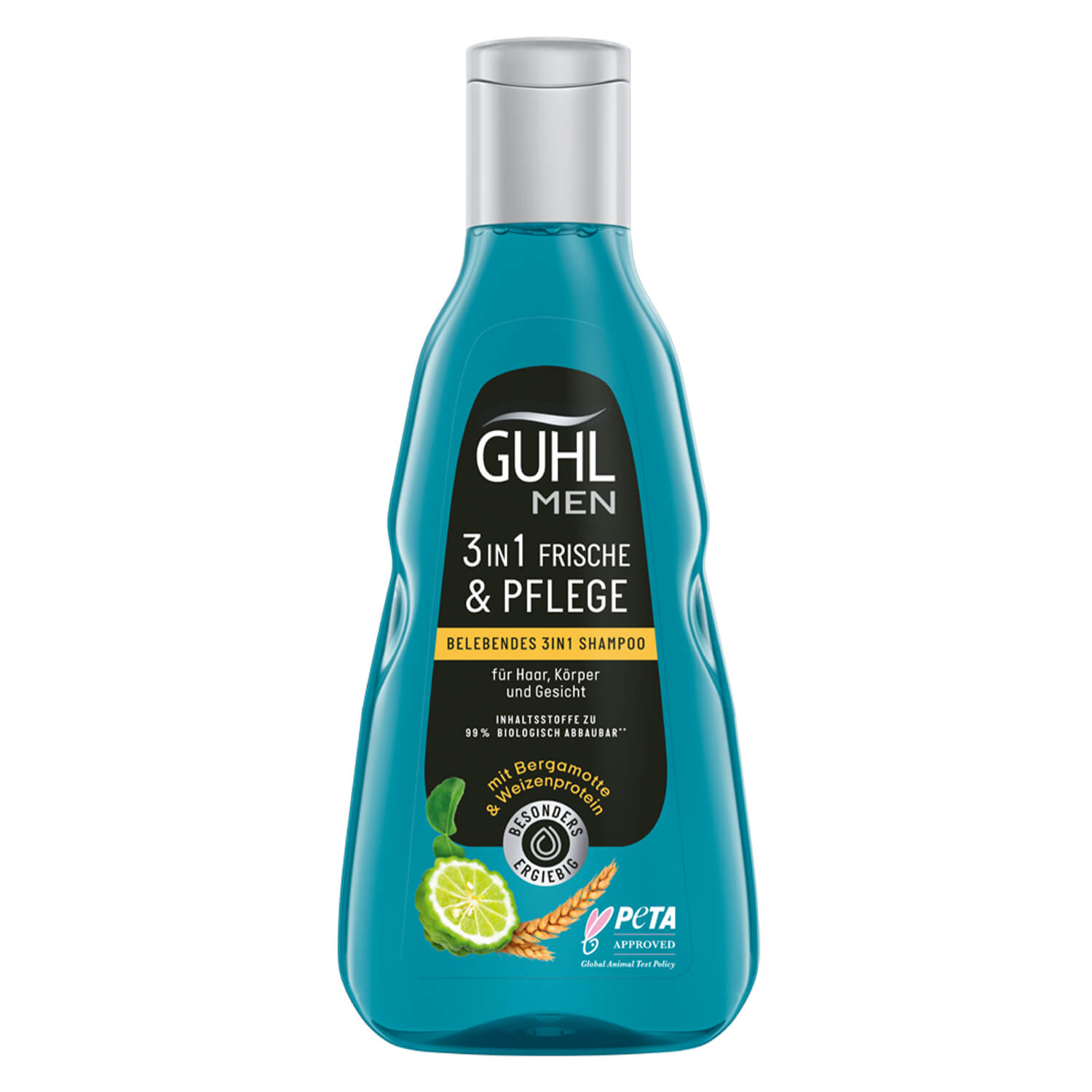 GUHL Men 3in1 Shampooing Fraîcheur & Soin Fl 250ml