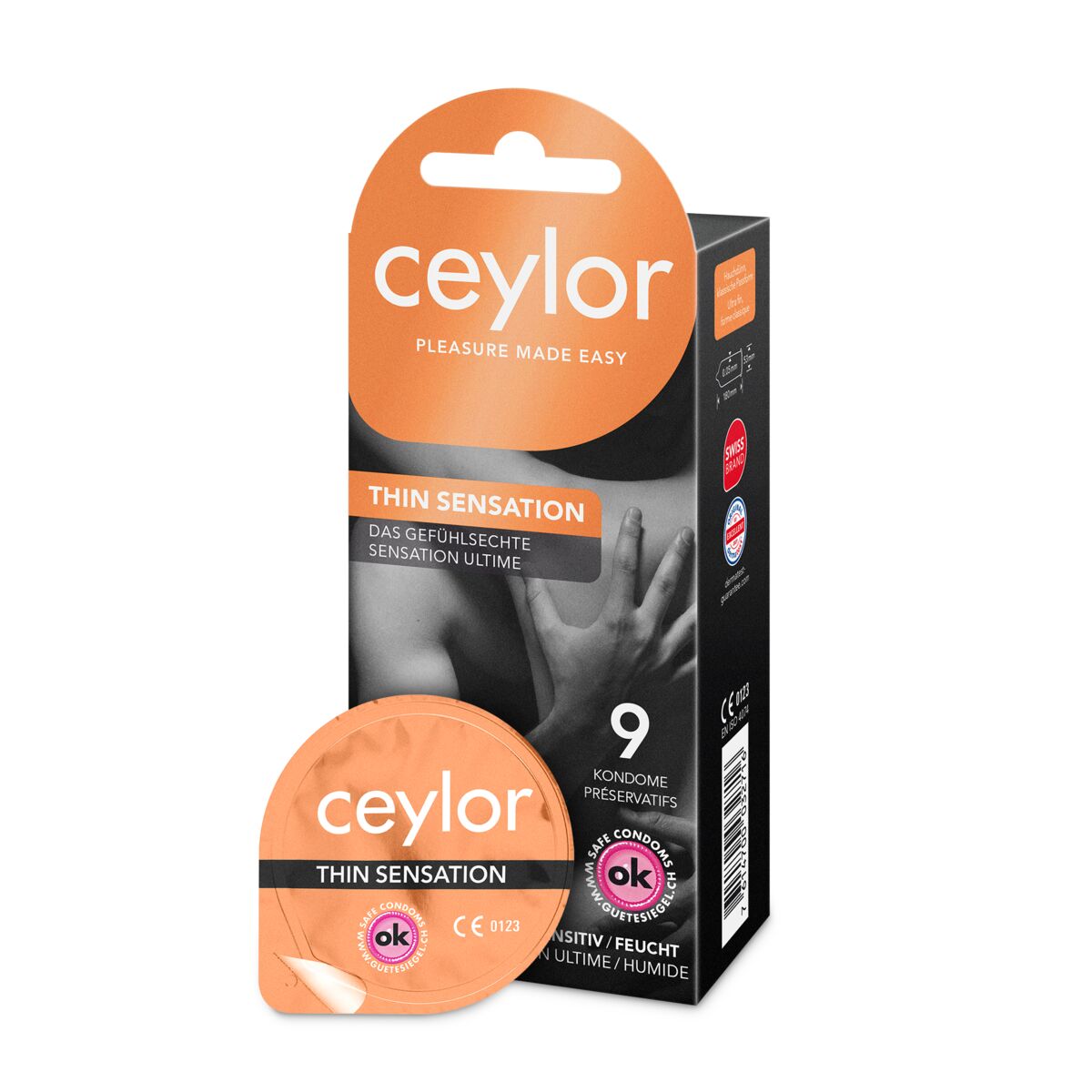 ceylor® Thin Sensation Préservatif 9 pièces ceylor® Thin Sensation Préservatif 9 pièces