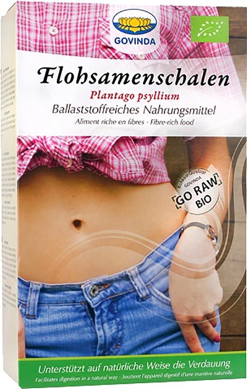 Peaux de graines de puces bio Govinda 250g