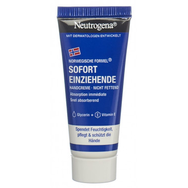 Neutrogena Crème pour les mains à absorption immédiate 15 ml Neutrogena Crème pour les mains à absorption immédiate 15 ml