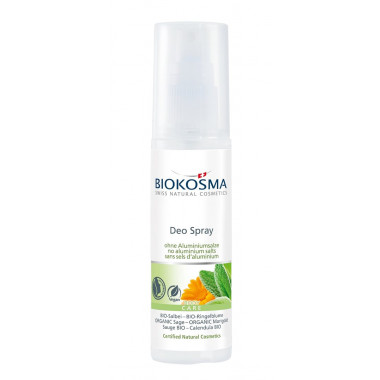 Déodorant BIOKOSMA spray sauge et calendula BIO 75ml