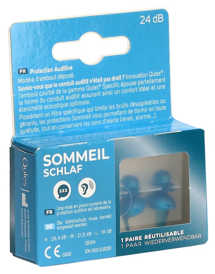 Quies Specific Sommeil 1 paire Quies Specific Sommeil 1 paire