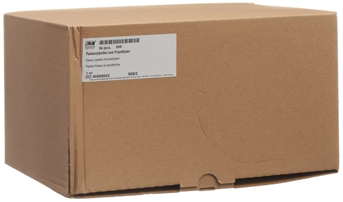 Pipettes Pasteur ASSISTENT 1ml polyéthylène 500 pièces