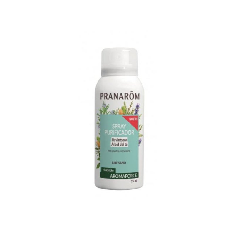 PRANAROM Aromaforce Spray nettoyant Ravintsara Tea Tree Bio Aeros 75ml PRANAROM Aromaforce Spray nettoyant Ravintsara Tea Tree Bio Aeros 75ml