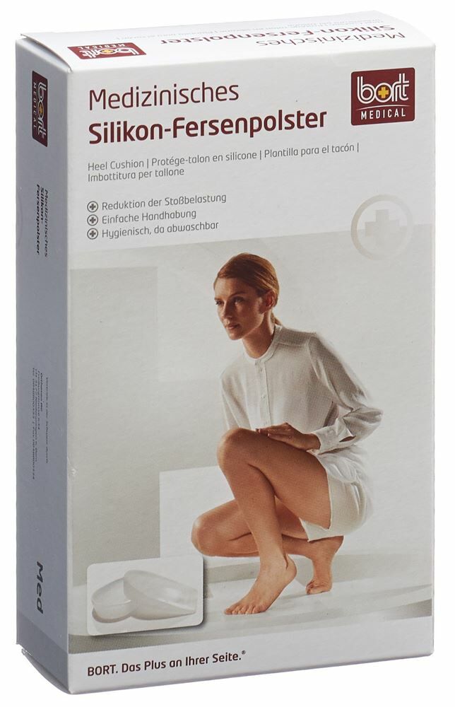 BORT Talonnette en silicone M-41 1 paire BORT Talonnette en silicone M-41 1 paire