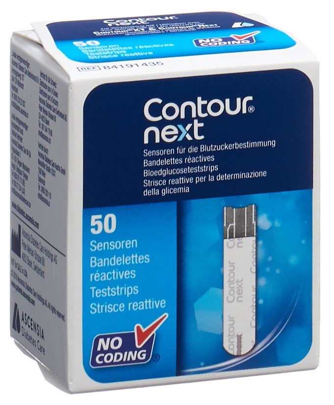Capteurs CONTOUR® NEXT 50 pièces