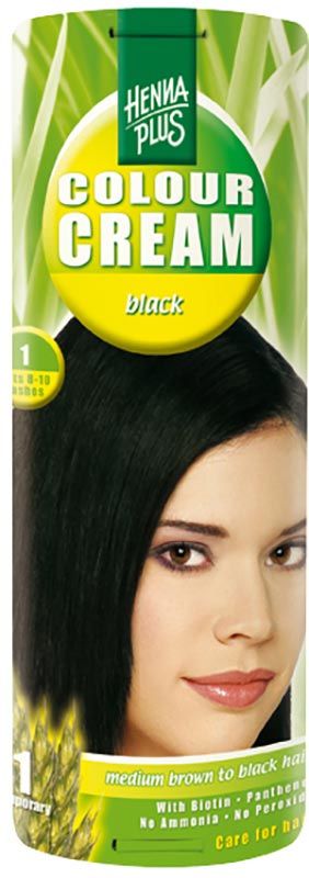 HENNA PLUS Colour Cream 1 noir 60ml