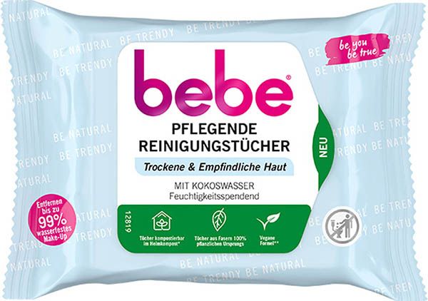 BEBE Lingettes nettoyantes traitantes Btl 25 pièces BEBE Lingettes nettoyantes traitantes Btl 25 pièces