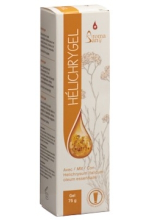 AromaSan Gel d'hélichryse m Helichrysum italic Tb 75g AromaSan Gel d'hélichryse m Helichrysum italic Tb 75g