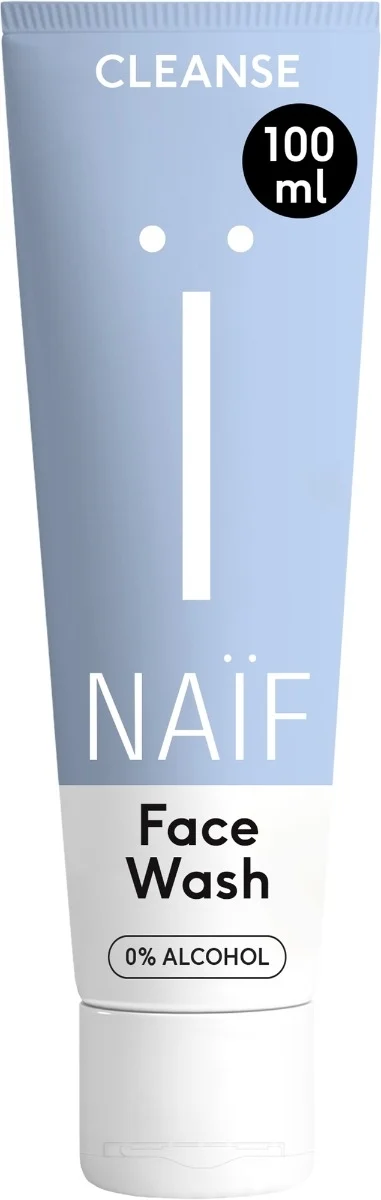 Naïf Nettoyant visage doux, tube de 100 ml