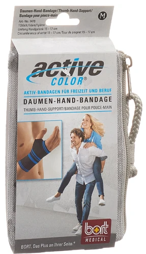Bort ActiveColor bandage pour la main du pouce XL noir