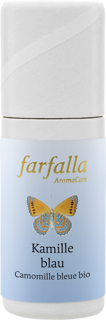 FARFALLA Camomille bleue Huile/éther bio 3ml FARFALLA Camomille bleue Huile/éther bio 3ml
