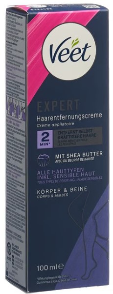 VEET EXPERT Crème dépilatoire corps et jambes 100ml