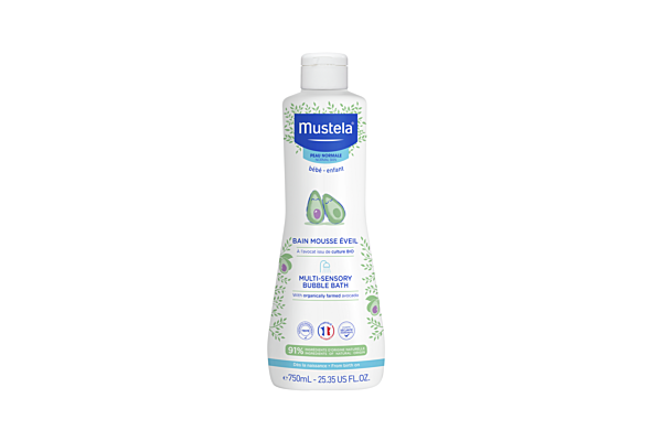 Mustela Bain moussant stimulant 750ml