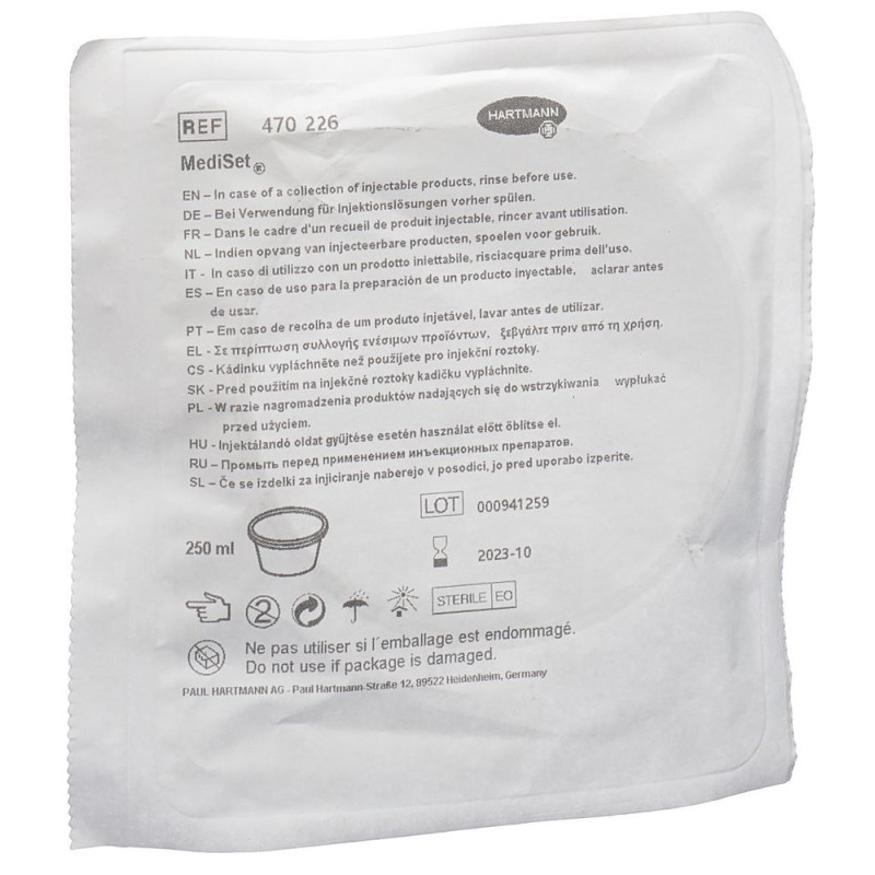 MediSet gobelet 250ml